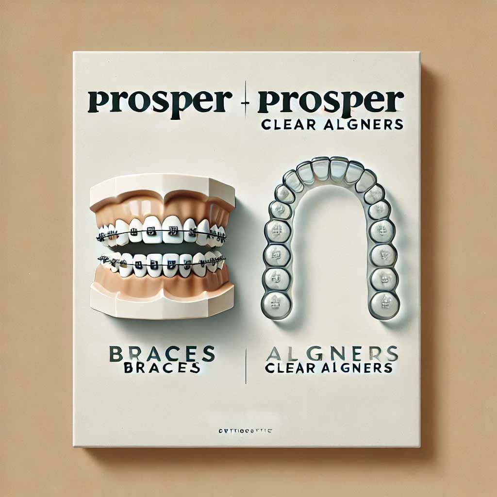 Prosper braces vs Invisalign