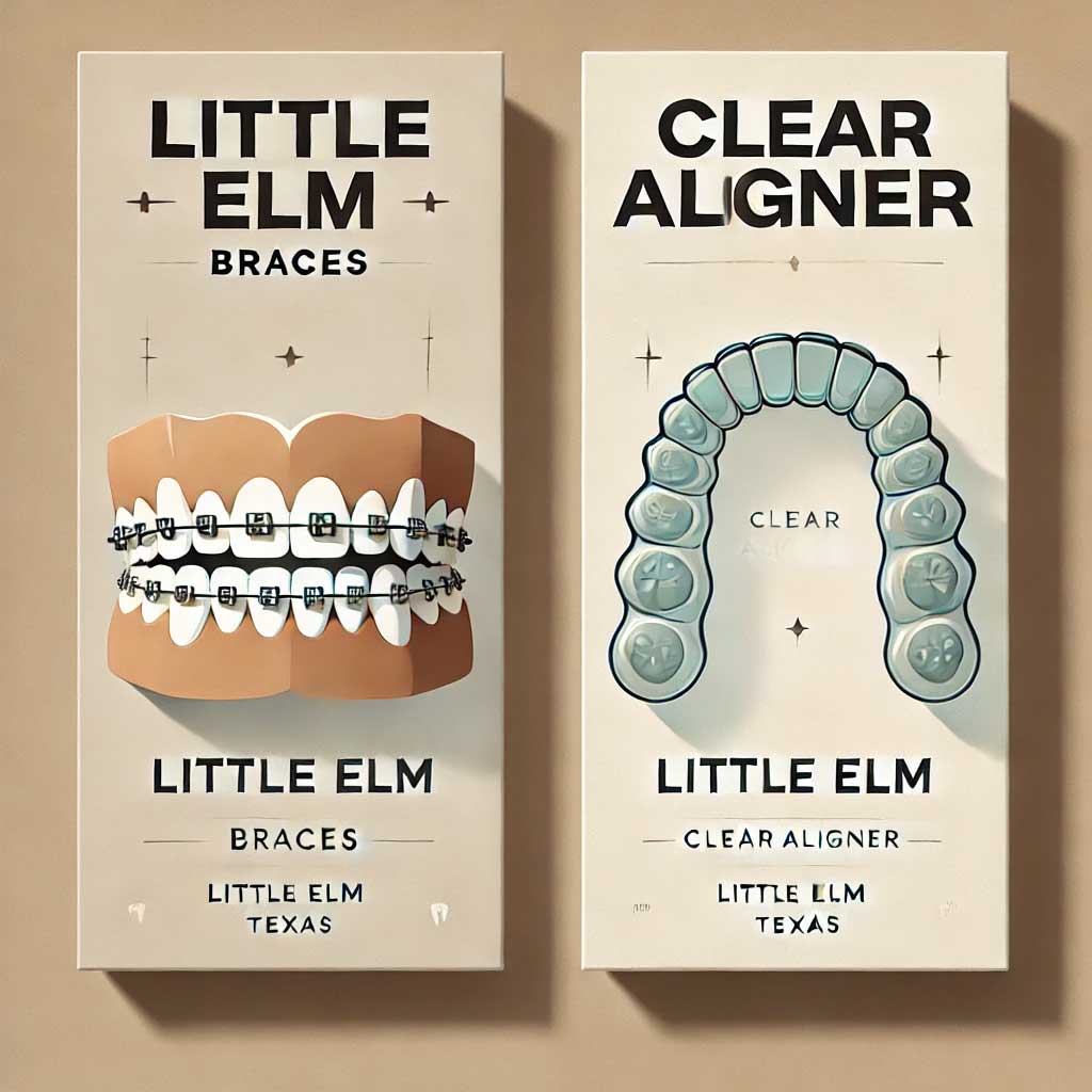 Braces vs Invisalign Little Elm Tx