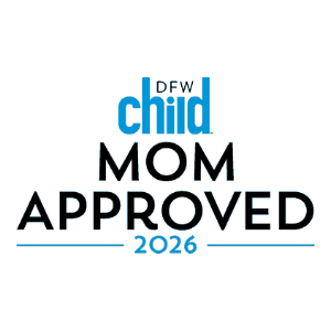 DFWChild Mom Approved 2026 badge